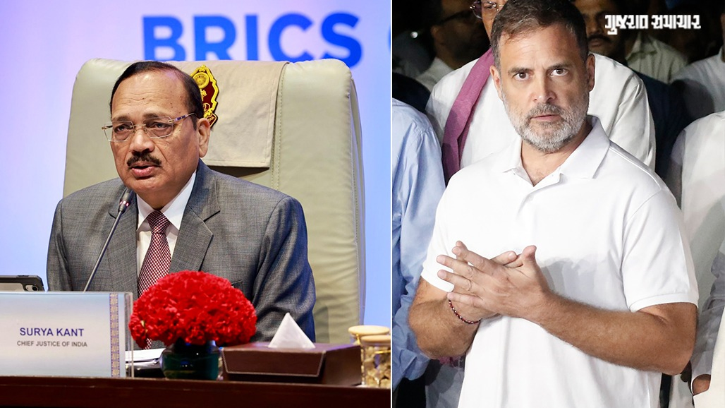 CJI સૂર્યકાંતે રાહુલ ગાંધીને આપ્યો ઝટકો, CEC વિવાદમાં INDIA ગઠબંધનના નેતાઓને મળવાની ચોખ્ખી ના પાડી