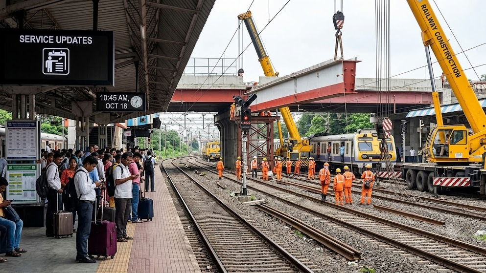Vapi–Valsad Route to Face Rail Disruptions on October 18, Two Trains Cancelled
