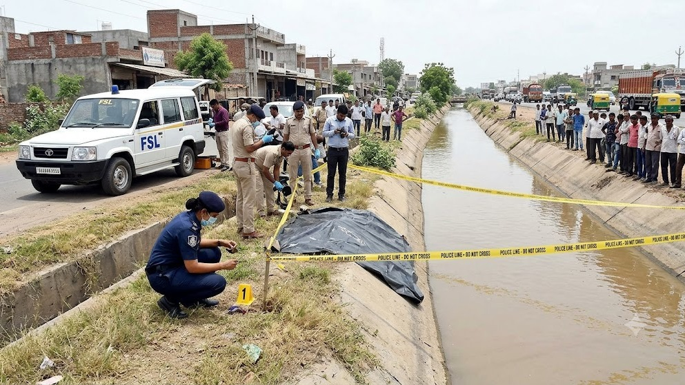 Newborn Girl’s Body Found in Khari Cut Canal in Ahmedabad, Police Investigate Circumstances Surrounding Death