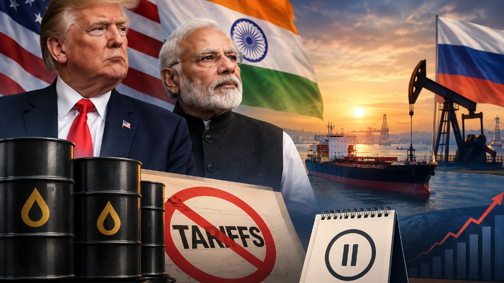 U.S. Pauses Russia-Related Tariffs for 60 Days, Offering India Temporary Relief