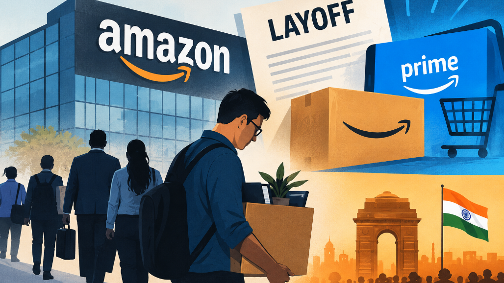 Amazon Layoffs 2026: Indian Employees Among Those Hit As E-Commerce Giant Cuts Under 1,000 Jobs