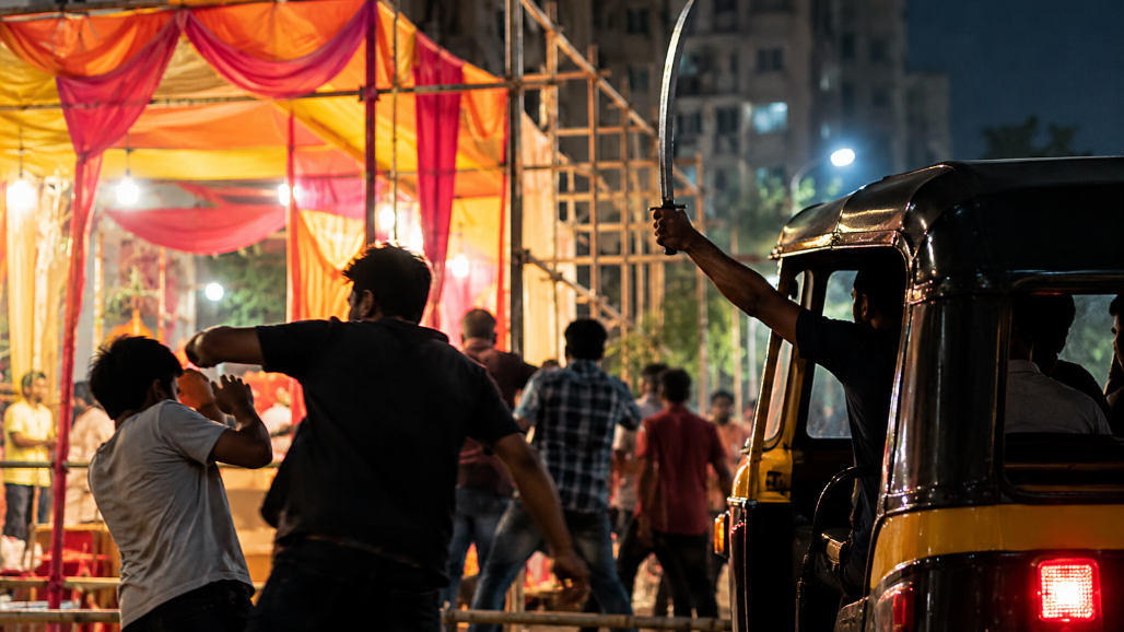 Navratri Pandal Dispute Turns Violent in Vatva; Minor, Friend Allegedly Attacked
