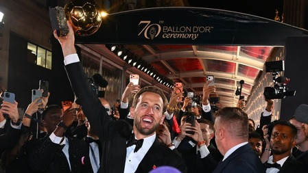 Harry Kane Wins Ballon d’Or 2026, Kylian Mbappe Finishes Second and Lamine Yamal Third