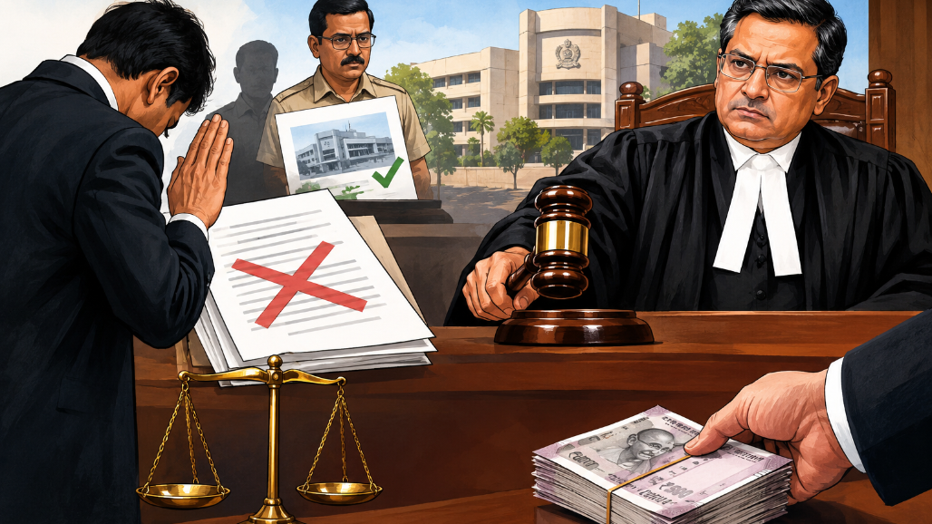 Gujarat High Court Slaps ₹25,000 Penalty on Litigant for Presenting False Statements