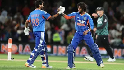 India Beat New Zealand by Four Wickets, Take 2-0 T20I Series Lead 1 India Beat New Zealand by Four Wickets, Take 2-0 T20I Series Lead 1