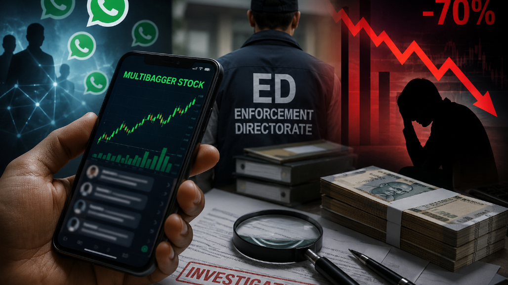 ED Raids 29 Locations Across Gujarat and Mumbai Over Alleged Stock Market Manipulation Scam