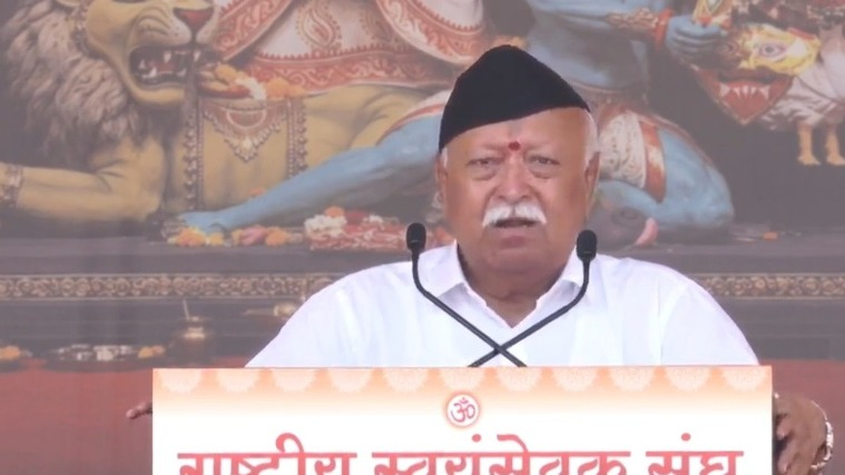 RSS Chief Mohan Bhagwat Warns of Forces Seeking to ‘Dismantle India’, Says Regime Change Won’t Help