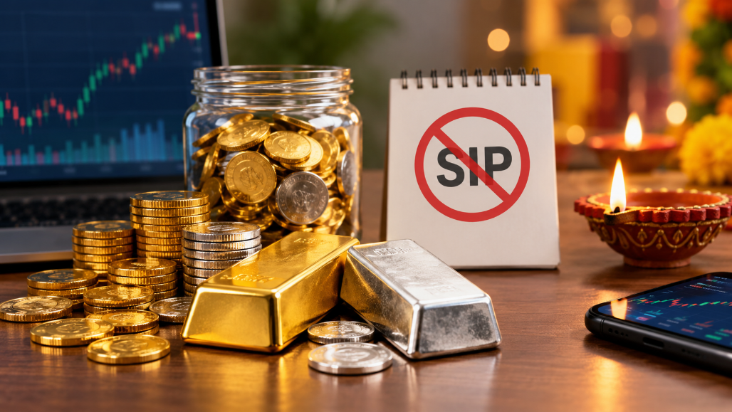 Planning a Gold SIP Before Diwali? SEBI Directs Mutual Funds to Stop Fresh Inflows into Gold and Silver FoFs