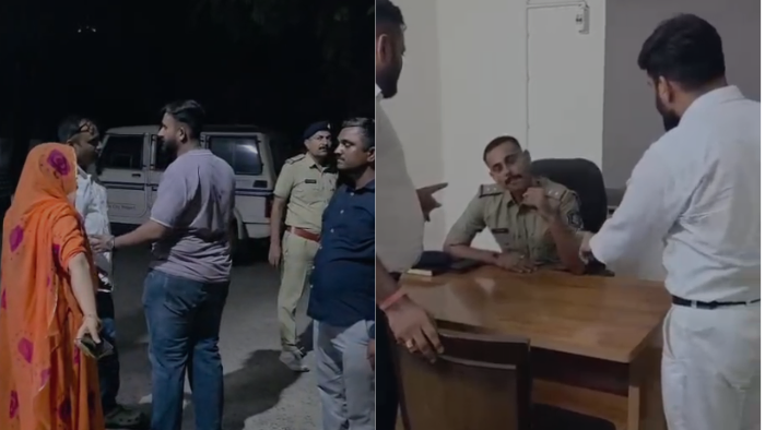 Viral Video Shows Lawyers Seeking Bail for Allegedly Sick Man Detained in Family Dispute; Naroda Police File Counter-FIR