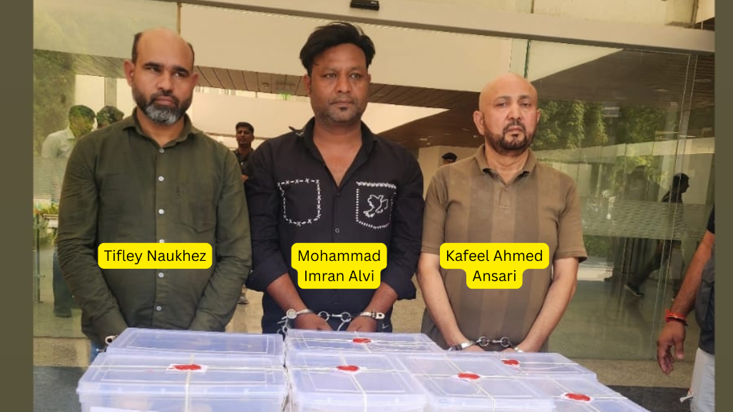 KINGPINS TRAPPED IN 18-MONTH WATCH: Delhi Trio Exposed by Arrested Peddlers—Masterminds Ditched "Family Shields" to Personally Deliver ₹25.65 Cr Narcotics