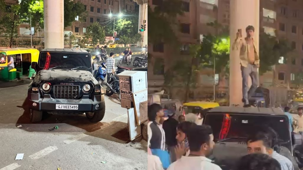 અમદાવાદ: વસ્ત્રાપુરમાં સેકન્ડ હેન્ડ થાર માટે સગા ભાણેજે જાહેરમાં મામાને જાહેરમાં ઢીબી નાખ્યા, બે ઈજાગ્રસ્ત