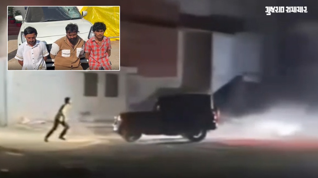 VIDEO: થરાદમાં જાહેરમાં તોડફોડ અને આતંક મચાવનાર 4 અસામાજિક તત્ત્વોની ધરપકડ, અંગત અદાવતમાં સીનસપાટા કર્યા હતા