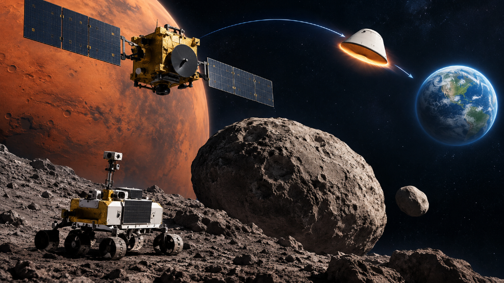 Japan to Launch Historic Mission to Retrieve Samples From Mars’ Moon