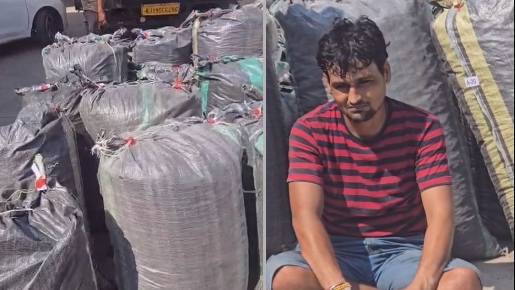 Ahmedabad Rural SOG Seizes 700 Kg of Poppy Straw Worth ₹1.54 Crore on Dholka Road, Arrests Rajasthan Man