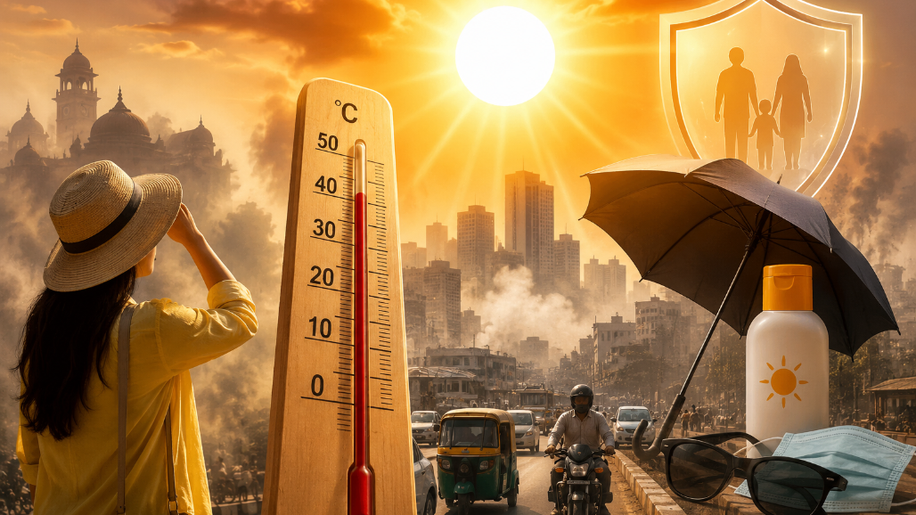 Gujarat Heatwave: UV Index Touches 11 as Temperatures Cross 40°C and AQI Rises Across Major Cities