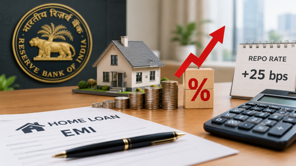 Ama Rates EMIS To Rise, Loans To Get Costlier: RBI Raises Repo Rate By 0.25%, May ...