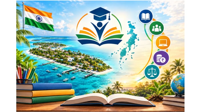 લક્ષદ્વીપ 100% સાક્ષર કેન્દ્રશાસિત પ્રદેશ બન્યું, ‘ઉલ્લાસ’ કાર્યક્રમ હેઠળ સિદ્ધિ