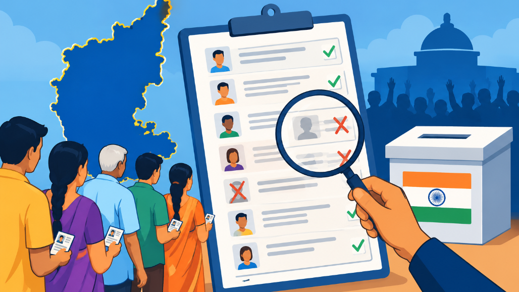 1 in 6 Excluded: Karnataka Final Voter List Deletes Nearly 1 Crore Names