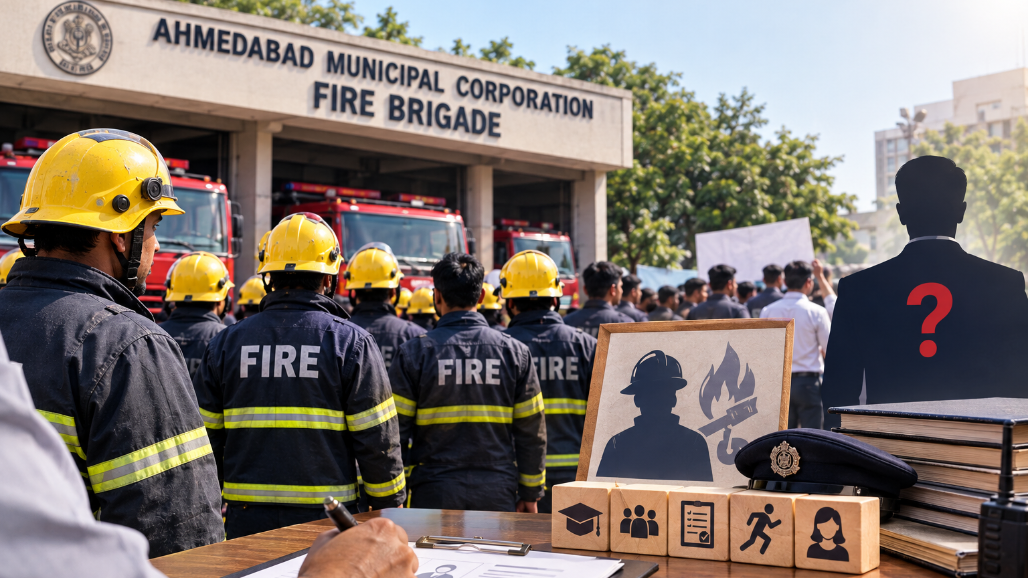Ahmedabad Fire Brigade Recruitment Rules Spark Row; Employees Seek Relaxation, Physical Test For Departmental Staff