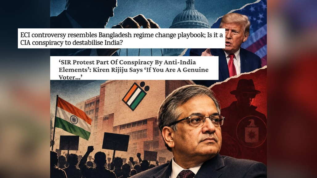 THE INVISIBLE 'FOREIGN HAND': How The Ruling Party Uses Geopolitical Trash-Talk To Fizzle Out Dissent on Election Commission, SIR and Gyanesh Kumar