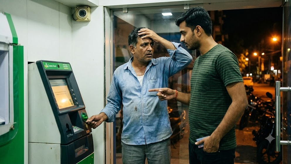 Ahmedabad Man Loses ₹73,000 in ATM Card-Swapping Scam in Isanpur