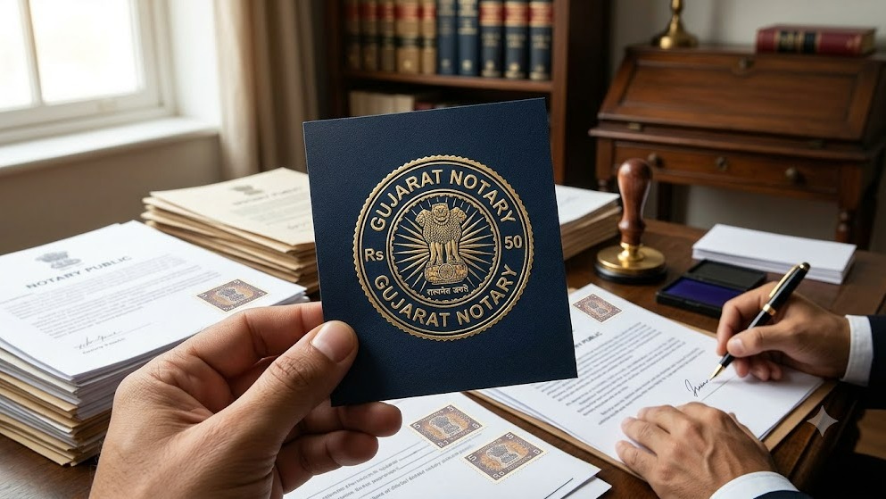 Gujarat May Introduce ₹50 Notary Stamp to End Shortage of ₹5 Tickets, Ease Public Hassles