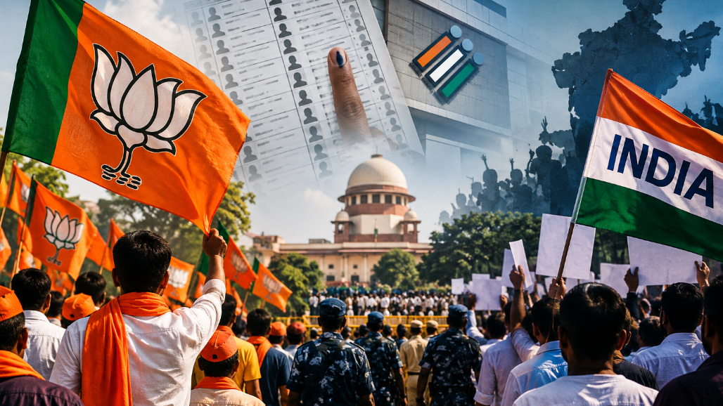 Rally Against the Rally: Ruling BJP To Hit Streets To Counter INDIA Bloc Electoral Roll Protest