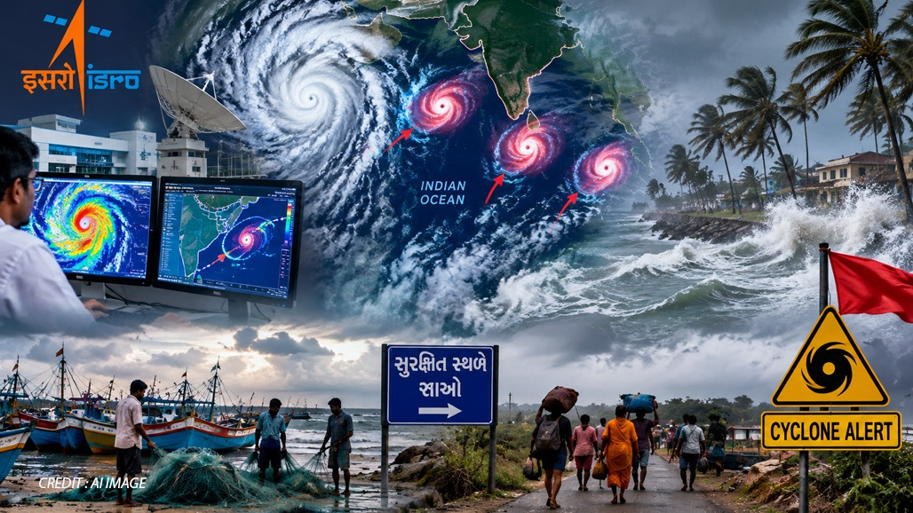 બંગાળની ખાડીમાં વાવાઝોડાનું સંકટ, 14 રાજ્યોમાં તોફાની વરસાદનું એલર્ટ; ઉત્તર ભારતમાં ઠંડીનો પ્રારંભ