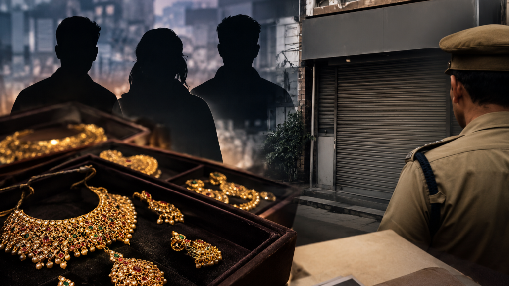 CG Road Jeweller Duped of ₹87.81 Lakh Gold Sets as Mastermind Trio Vanishes Overnight