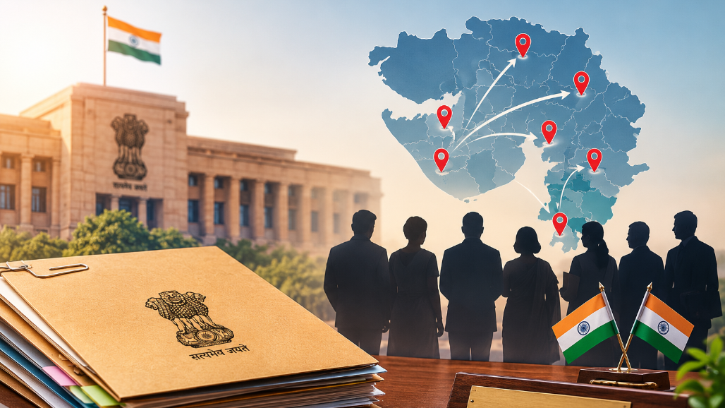 Gujarat Transfers Six Taluka Development Officers With Immediate Effect