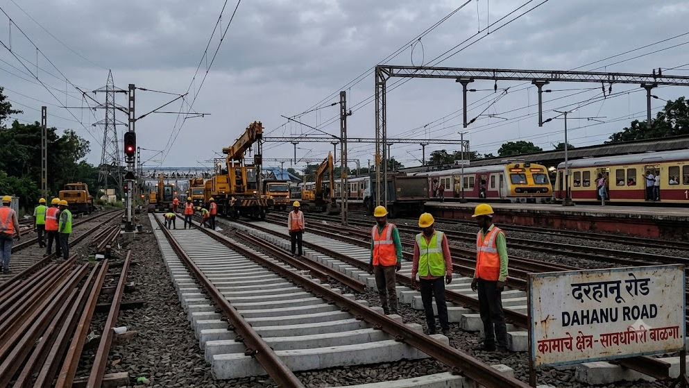 Rail Quadrupling Work at Dahanu Road To Disrupt Train Services On October 11; Six Trains Delayed