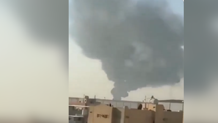 Fire Reported Near Saudi Aramco Facility In Riyadh; Houthis Claim Attack