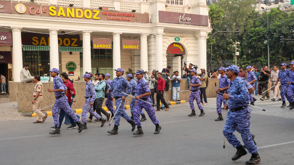 Delhi CEC Protests Day 2 Live: Friction Between Protesters and Police, Detentions Continue on Day 2