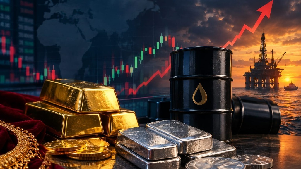 Fear of Inflation: Gold and Silver Prices Slump Over 1%, as Brent Crude Surges Past $110