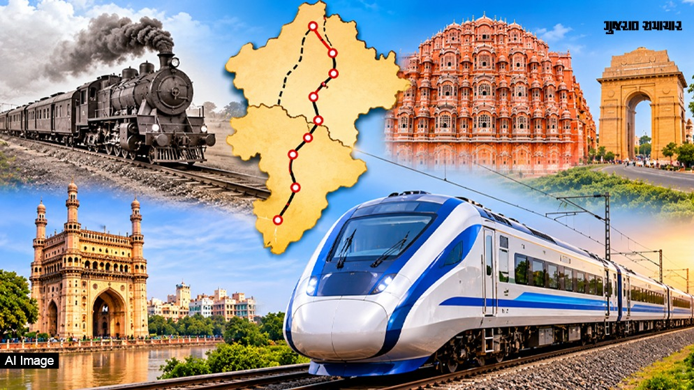 150 વર્ષ જૂની અંગ્રેજોની ભૂલ સુધરશે: દિલ્હી-મુંબઈ રેલવે રૂટનો નકશો બદલાશે