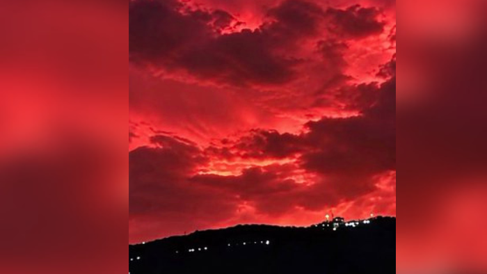 Unusual Red Skies Reported in Chhattisgarh Amid Strong Winds and Storm Warnings