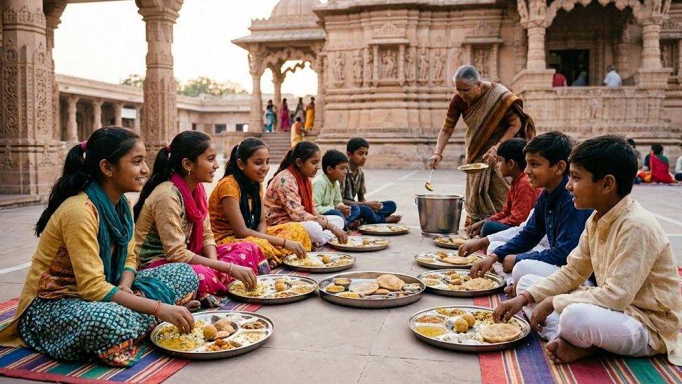 જામનગરમાં રવિવારે 28 હજાર બાળાઓ-બટુકો માટે મહાપ્રસાદનું ભવ્ય આયોજન