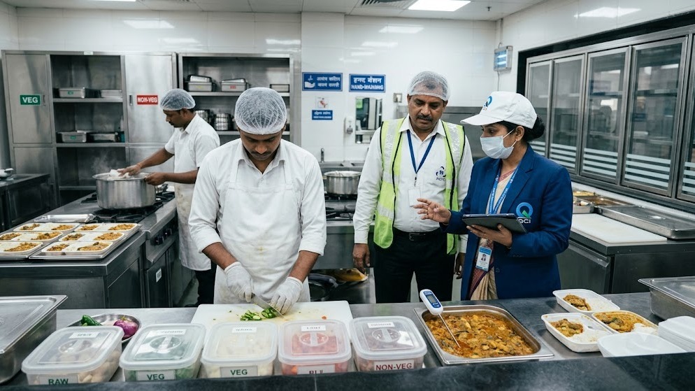 Indian Railways to Tighten Food Quality Checks on Trains and Stations Under New IRCTC-QCI Agreement