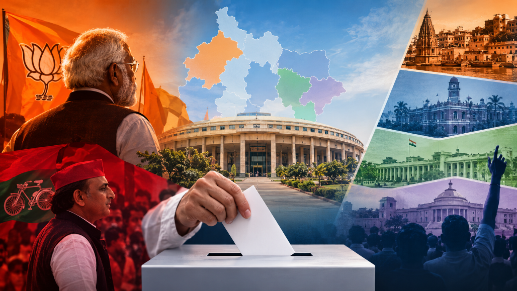 MLC Poll Results: BJP Retains 13 Seats but Suffers Net Loss; Defeat In Varanasi, SP's Rise in UP, Nagpur A Bigger Concern
