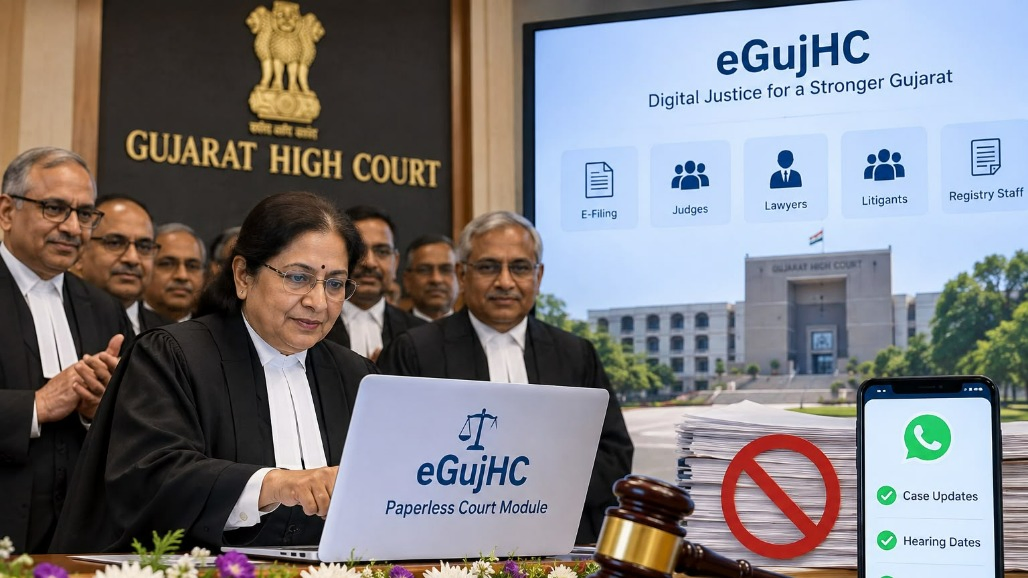 Gujarat High Court Launches Paperless Court Module Under eGujHC Project