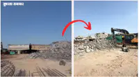 VIDEO| અમદાવાદના વધુ એક બ્રિજના બાંધકામમાં બુદ્ધિનું દેવાળું!: નારોલ-સરખેજ હાઈવે બ્રિજનો મહાકાય પિલર 'આઉટ' થતાં તોડવો પડ્યો VIDEO| અમદાવાદના વધુ એક બ્રિજના બાંધકામમાં બુદ્ધિનું દેવાળું!: નારોલ-સરખેજ હાઈવે બ્રિજનો મહાકાય પિલર 'આઉટ' થતાં તોડવો પડ્યો