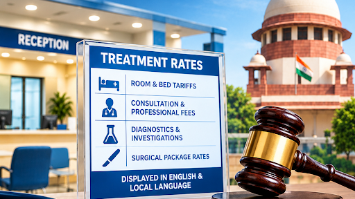 Supreme Court Threat Forced Hand: Centre Orders ALL Hospitals to Display Rate Charts or Face Contempt