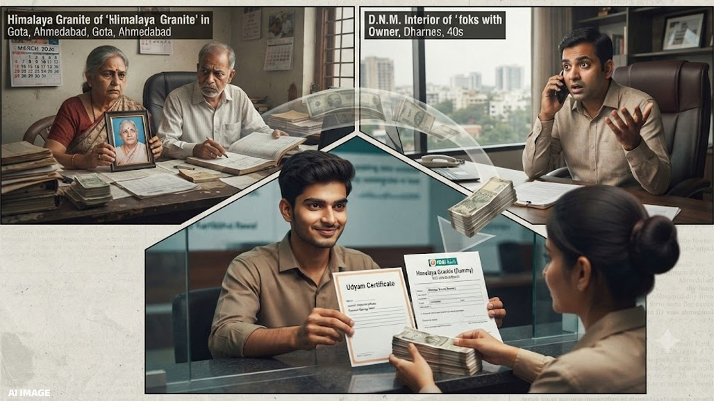 ગોતામાં માર્બલના બિઝનેસમેન દંપતી સાથે 47.28 લાખ રૂપિયાની છેતરપિંડી, કમિશન એજન્ટે ડમી કંપની બનાવી આચર્યું કૌભાંડ