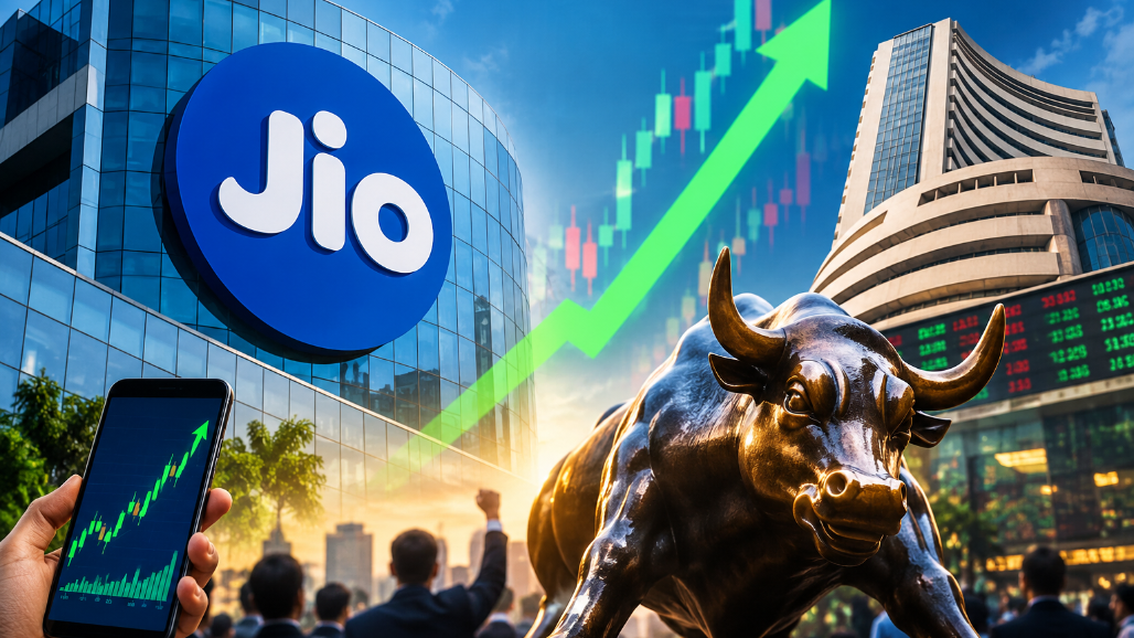 JIO SHATTERS RECORDS: Lists with 21% Gain, 19.41 Crore Shares Traded, 13.38 Crore For Delivery With Value of Trades at ₹26,571 Crore!!