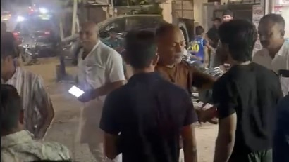 Aapagiga Mahant and Former BJP Corporator Involved in Scuffle With Youth in Rajkot
