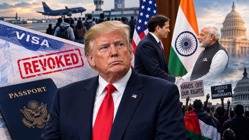 As Rubio Courts India On Trade, Trump’s US Revokes Over 3 Lakh Visas ...