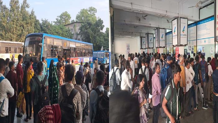 વડોદરા: બસ ડેપો અને રેલવે સ્ટેશન પર મુસાફરોનો ધસારો, એડવાન્સ બુકિંગમાં વધારો