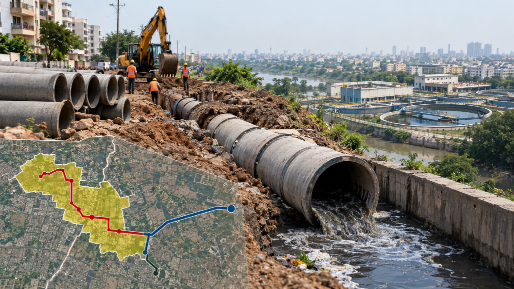 AMC Clears ₹42.47 Crore Drainage Project for Kathwada, but Capacity Concerns Hang Over Odhav Main Trunk Line