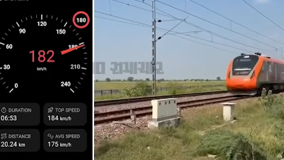 Vande Bharat Completes 180 Kmph Trial Between Mathura And Nagd,Ahmedabad-Mumbai Test Run Likely Next