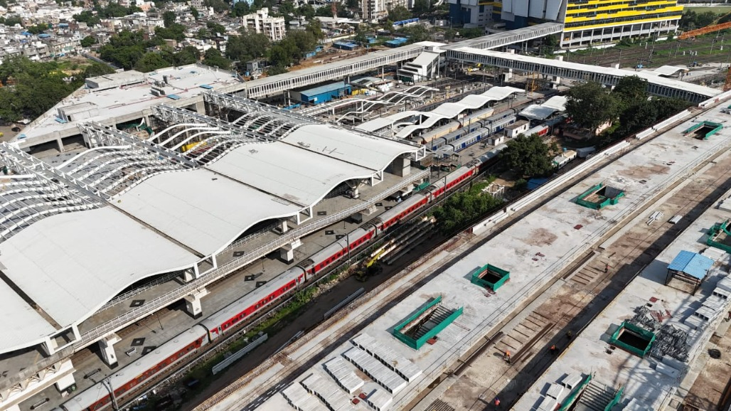 Sabarmati Railway Station Redevelopment Crosses 85% Completion, Platform 1 Work To Begin After Diwali